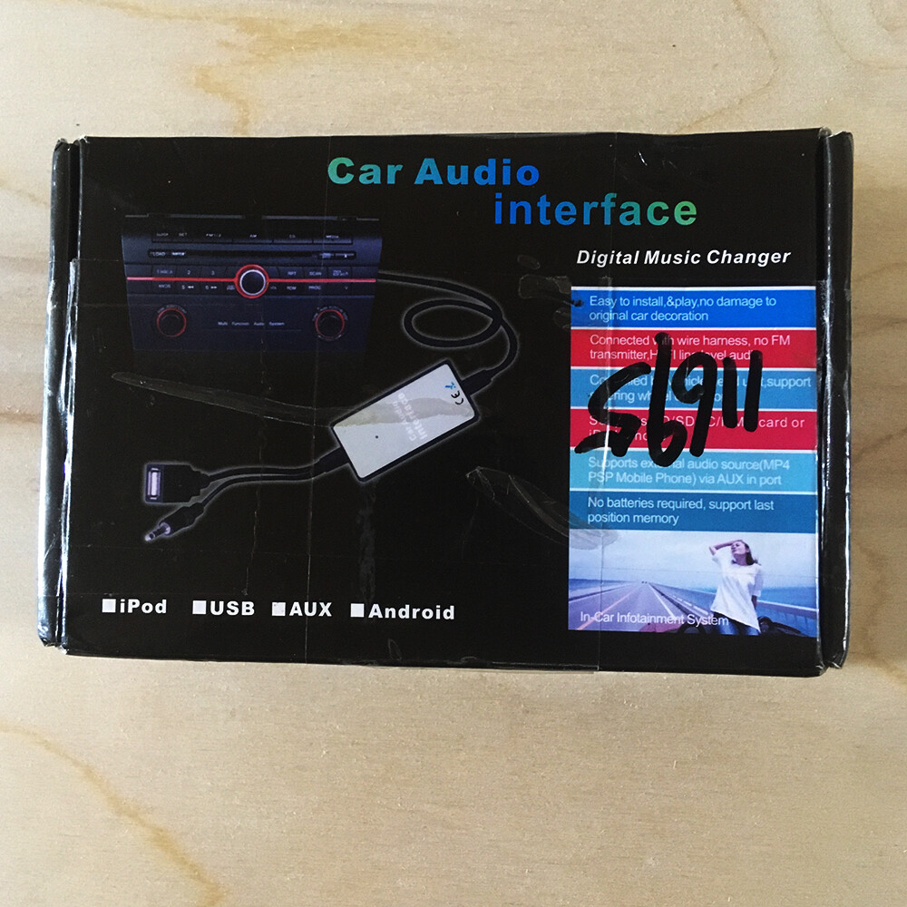 Auxiliary Audio Car Audio Interface Adapter
