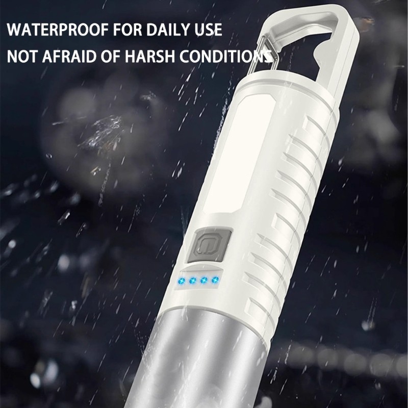 LED Flashlights Adjustable Brightness Level Waterproofs Resizable Design
