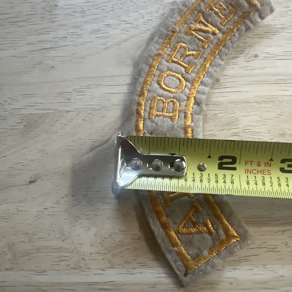 VTG AIR BORNE FELT PATCH