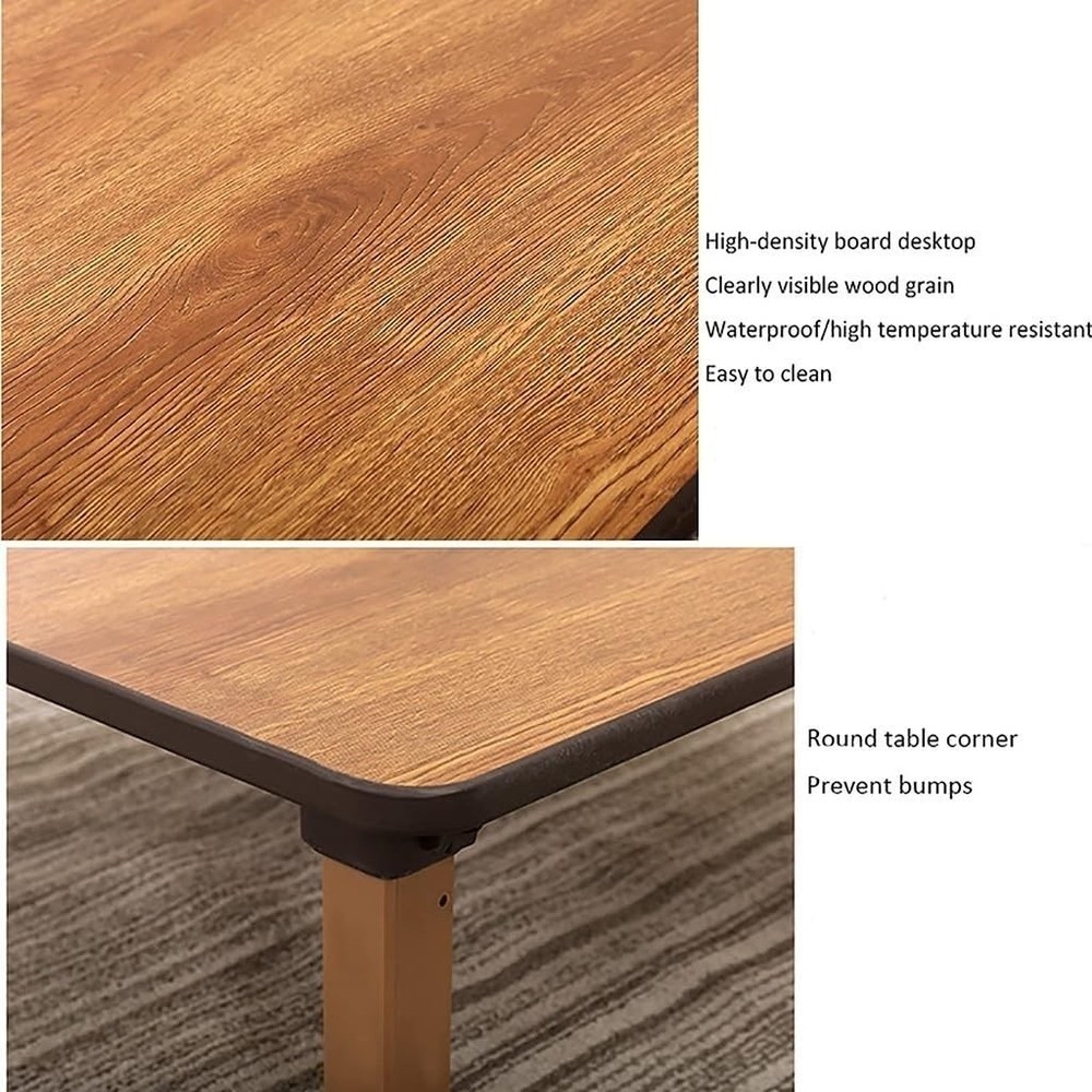 Japanese-Style Square Folding Tea Coffee Table Low Table Dining Table Study