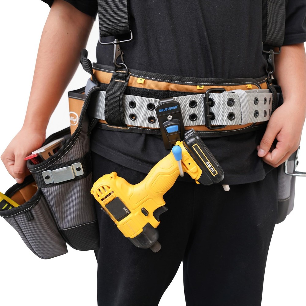 MELOTOUGH Tool Holster Cordless Drill Belt Hook with ['Blue']