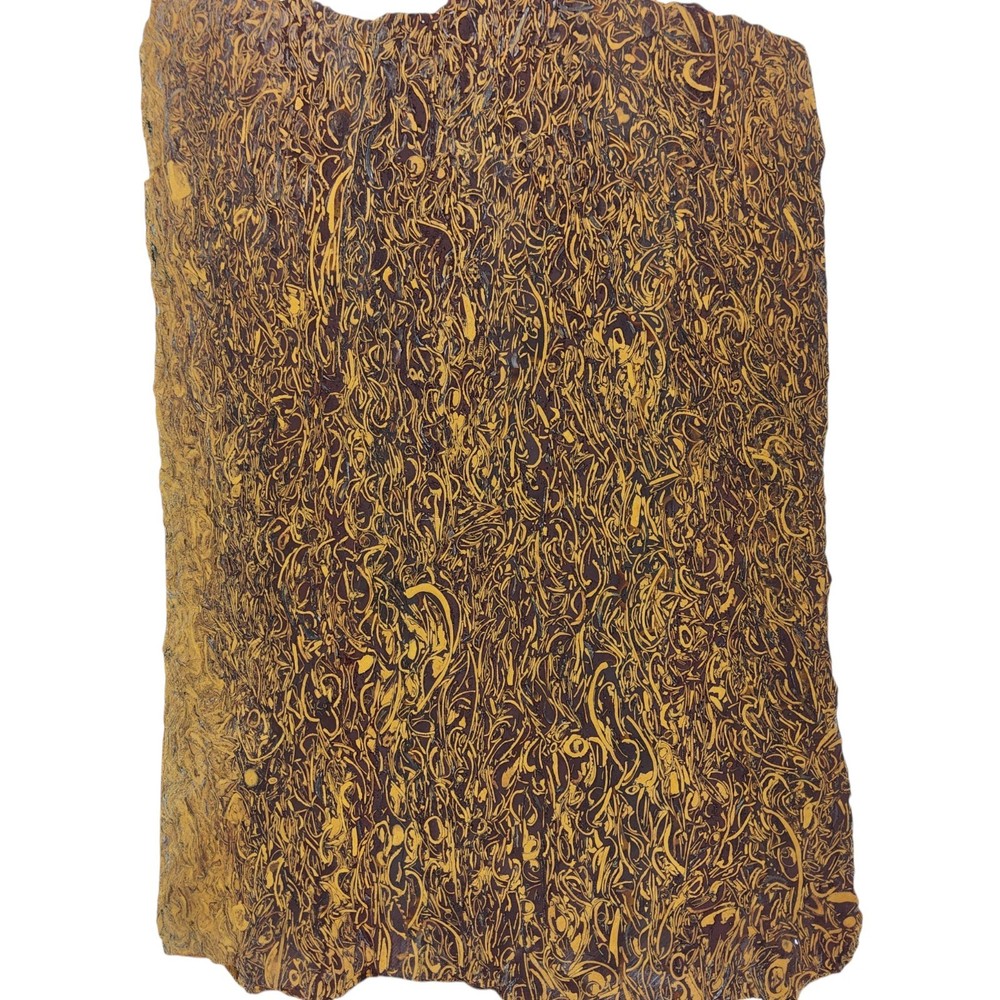 Calligraphy Jasper, Script Stone, slab, cabbing rough, #R-7053