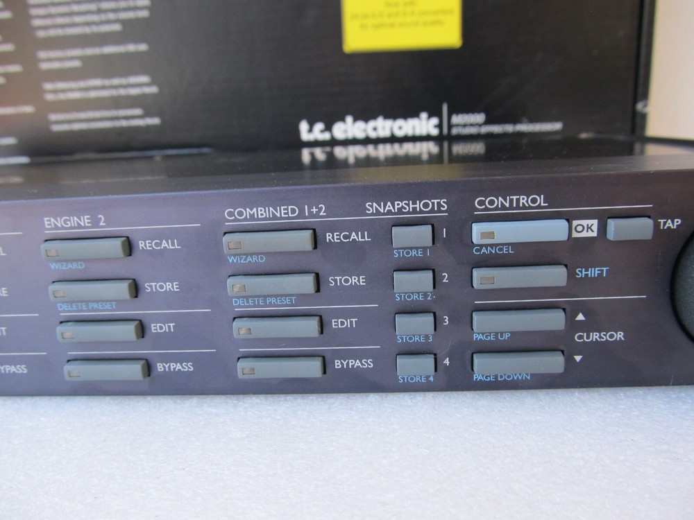 T.C. Electronics M2000 Studio Effects Processor - In Box