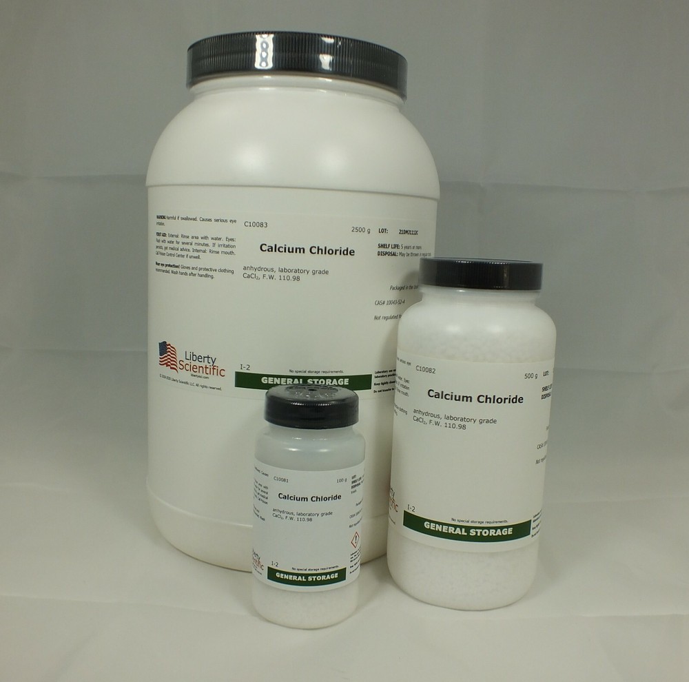 Calcium Chloride, anhydrous, 100-500-1000-2500 g