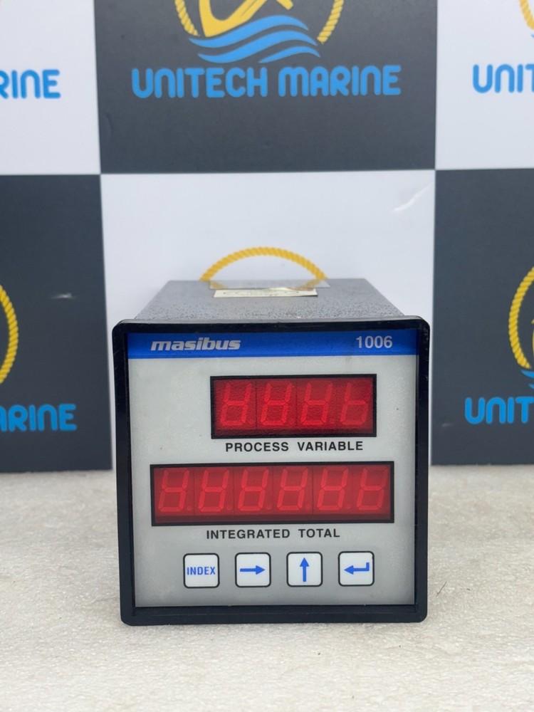 Masibus 1006 flow indicator totaliser
