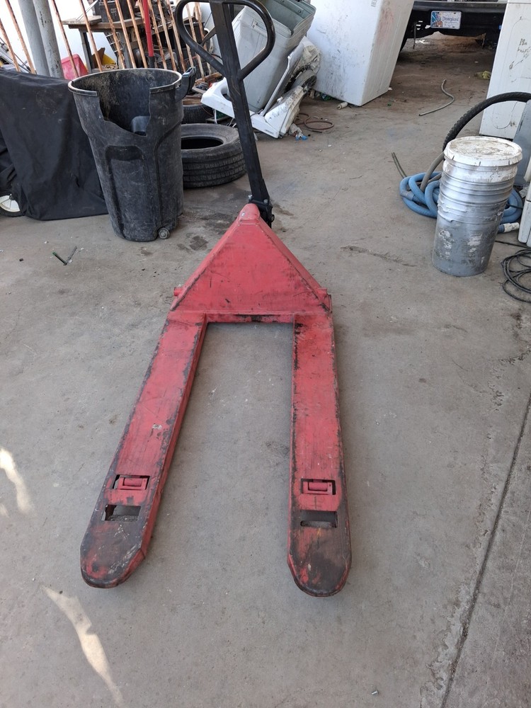 Red Manual Pallet Jack