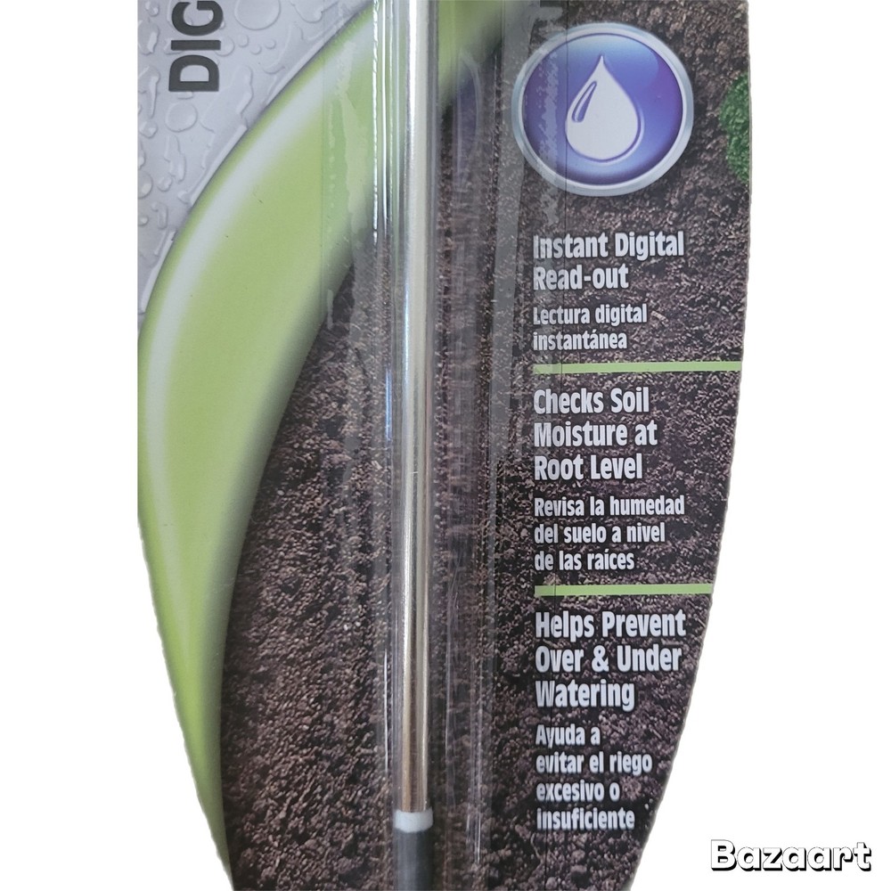 Luster Leaf Digital Moisture Meter & Soil PH Meter NEW Sealed