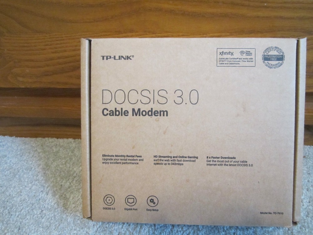 TP-LINK TC-7610 DOCSIS 3.0 Cable Modem