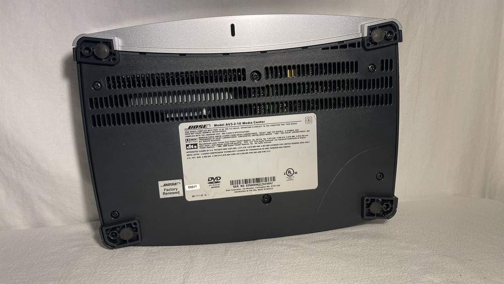 Bose Model AV3-2-1II Media System. DVD Home Theater System Tested!!!
