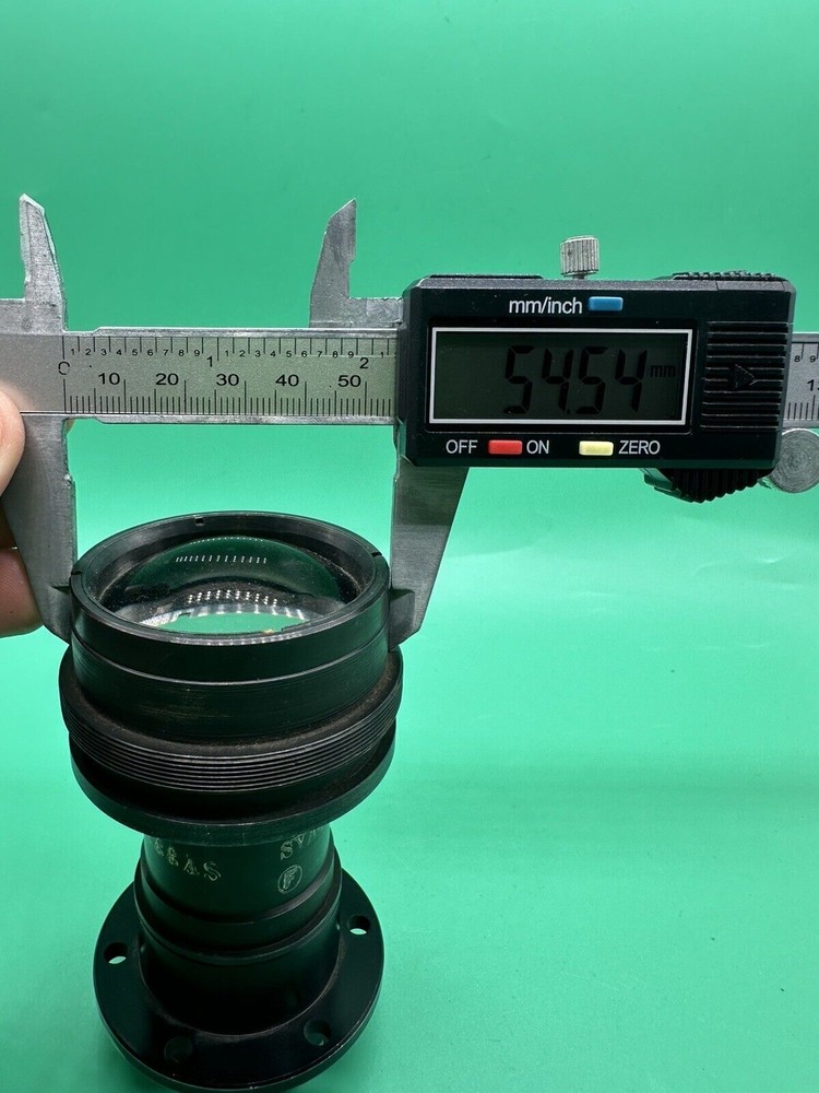 VINTAGE UNIQUE NAVY PROFESSIONAL ASTRONOMICAL TELESCOPE LENS