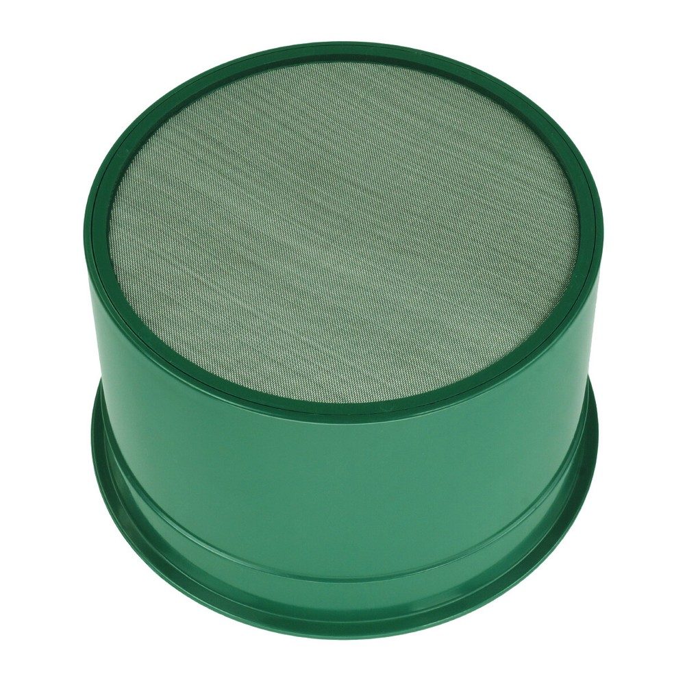 6" Green Mini Stackable Sifting Classifier – 60 Holes for Ultra-Fine Gold