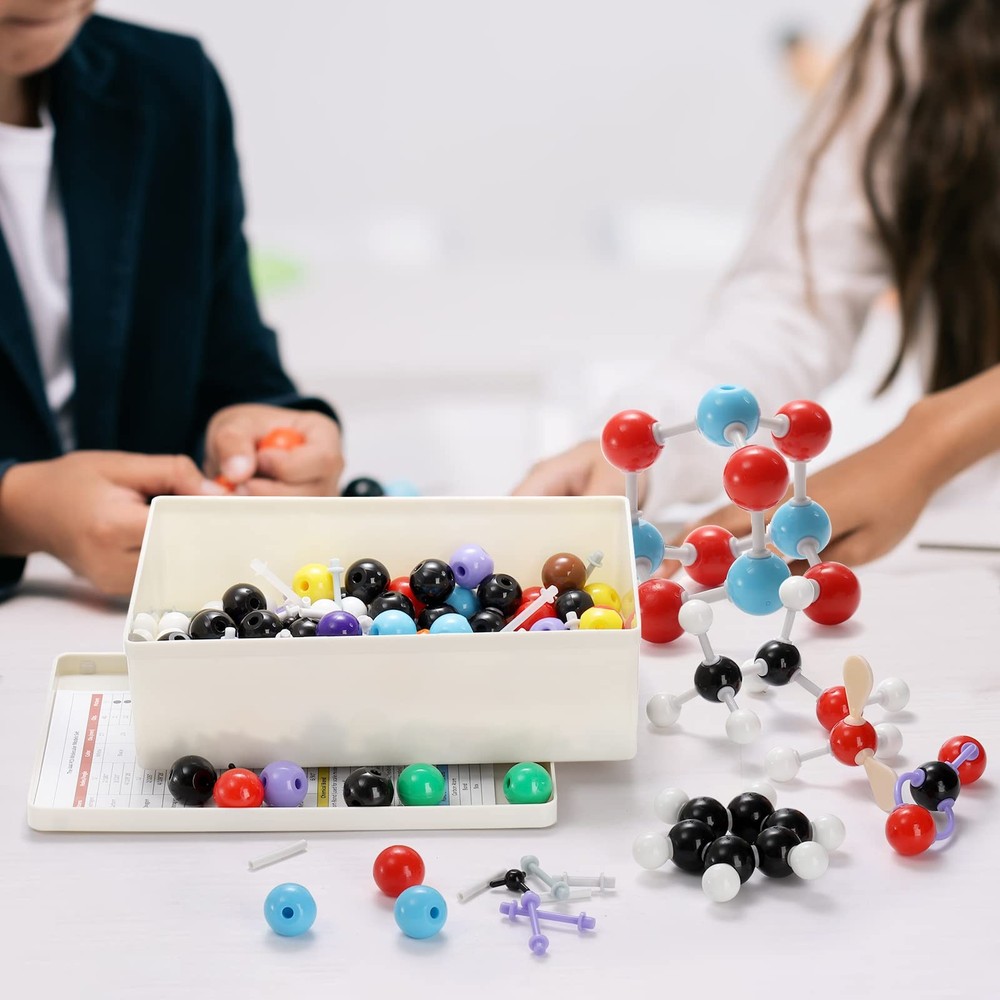 Chemistry Molecular Model Kit - 444 Pcs for Organic & Inorganic Structures