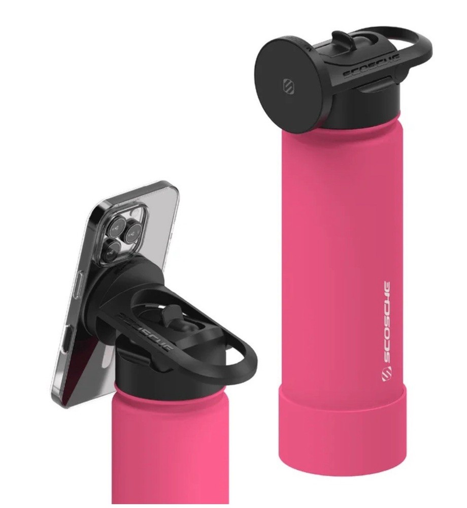 Scosche Magicmount Flask Pink 22oz New