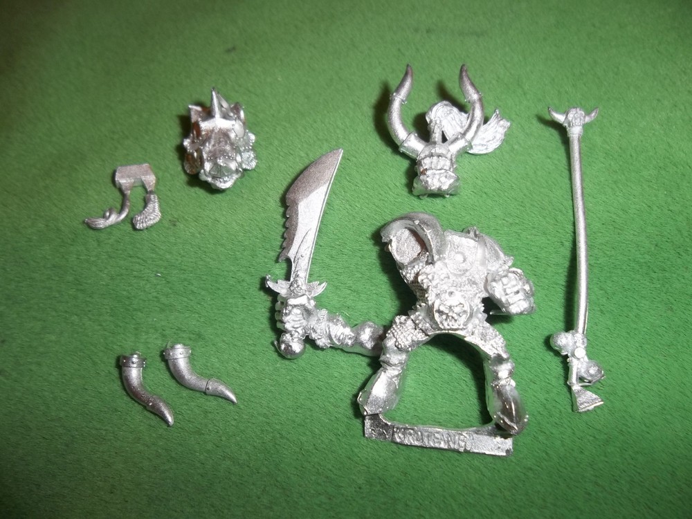 WARHAMMER MOUNTED ORC WARBOSS LOT U