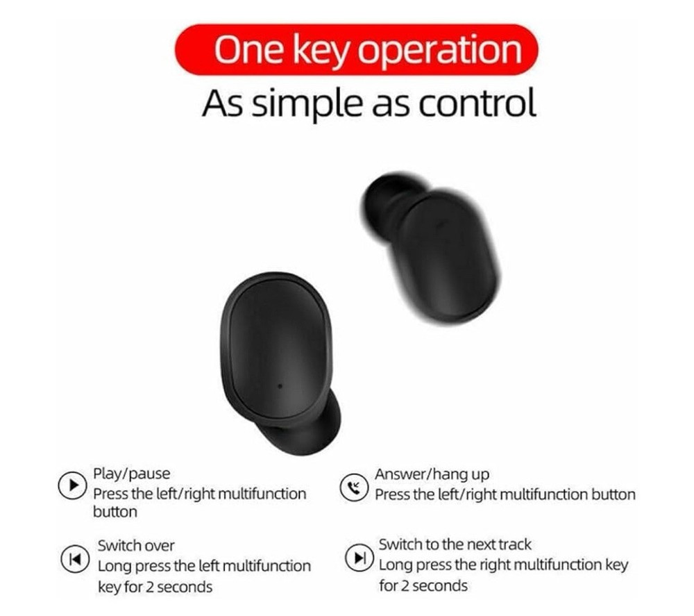 16 PACK TWS Wireless Bluetooth Headphones Earbuds WHITE For iPhone Android US