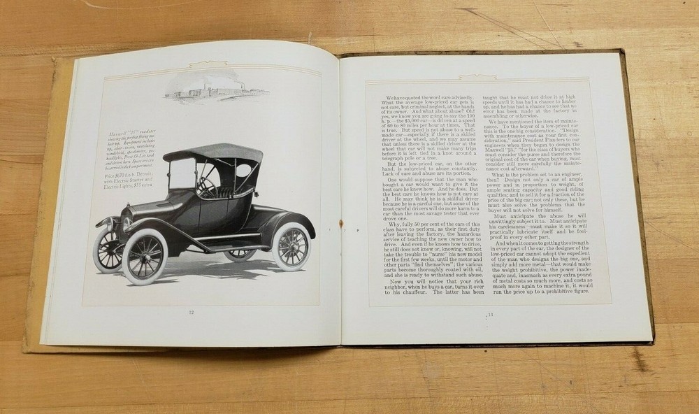 1915 Maxwell Sales Catalog