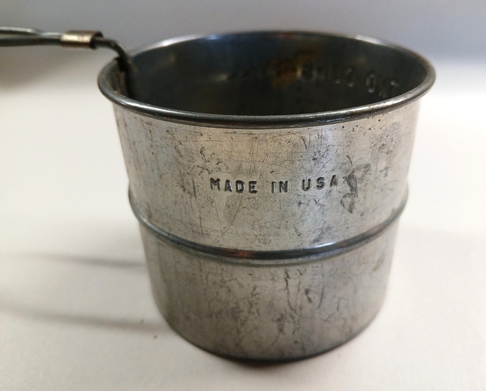 Antique Flour Sifter Two Cup