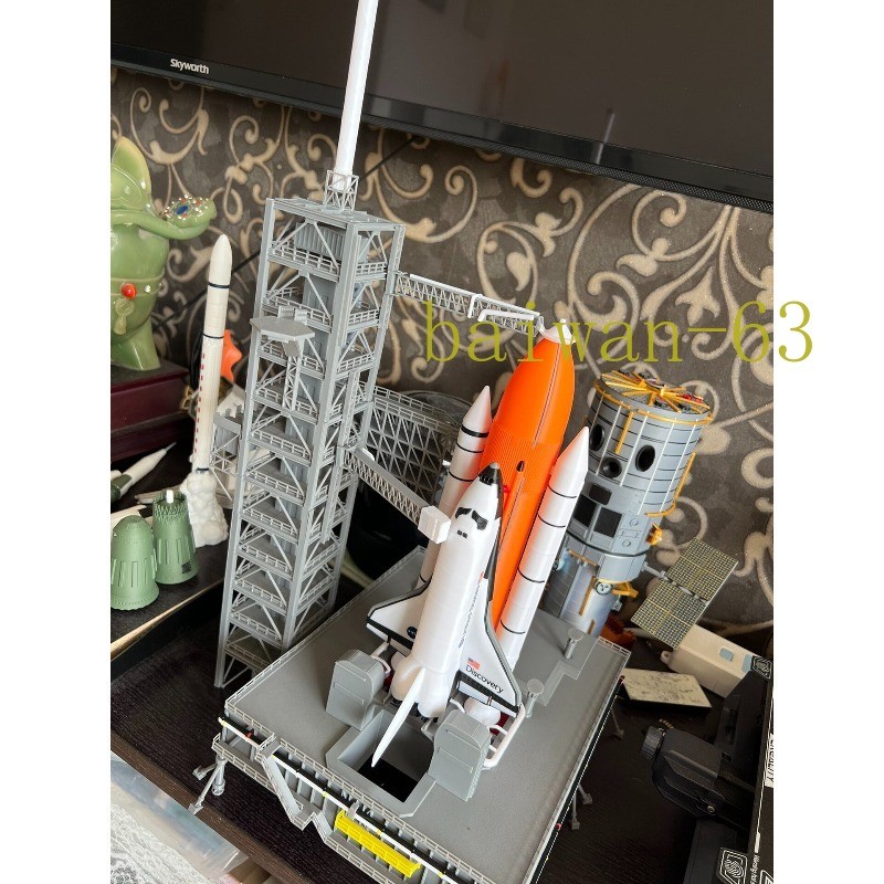 Space Shuttle Launch Tower Platform Launch Pad Adaptation 1:200 Space Shuttle