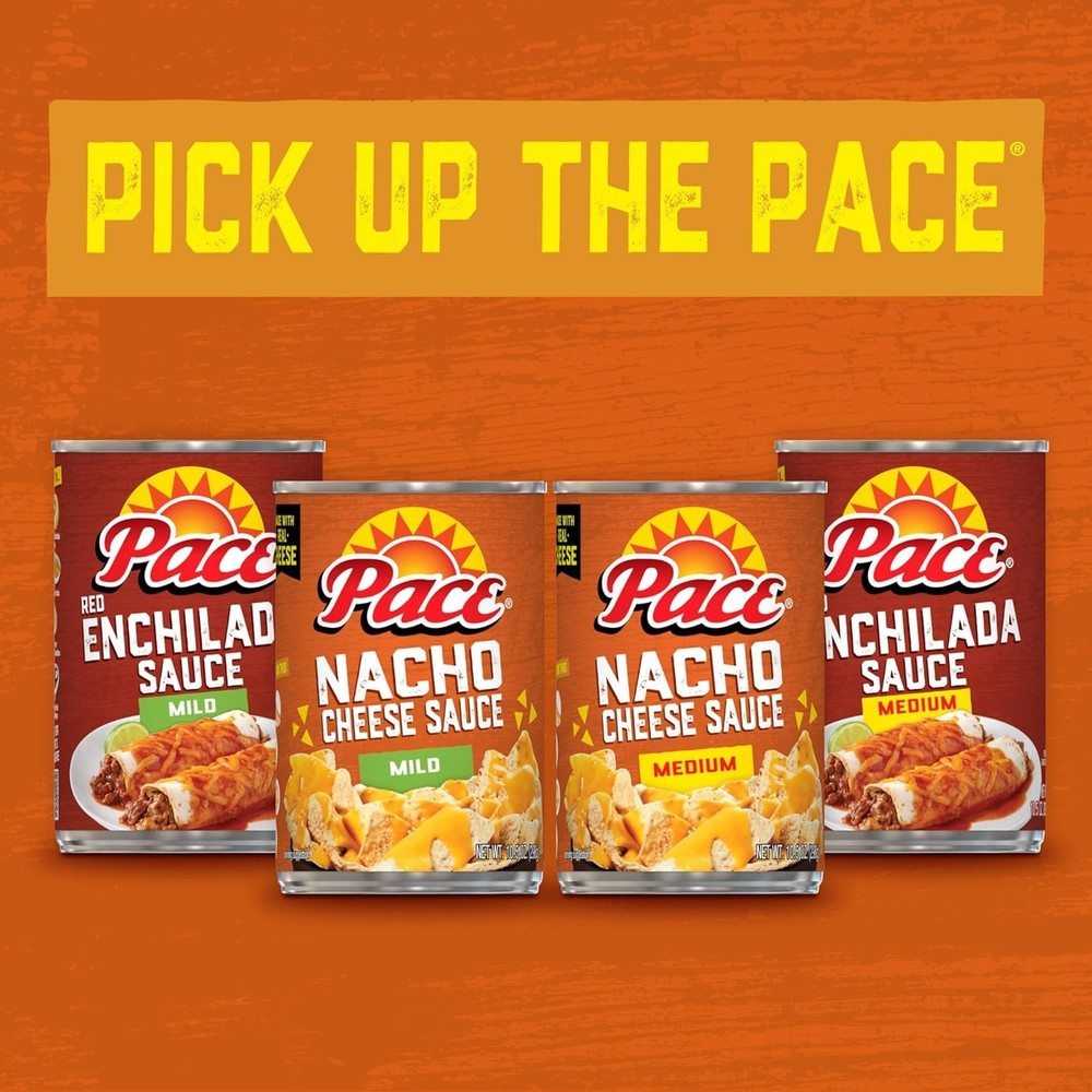 Pace Medium Nacho Cheese Sauce, 10.5 oz Can
