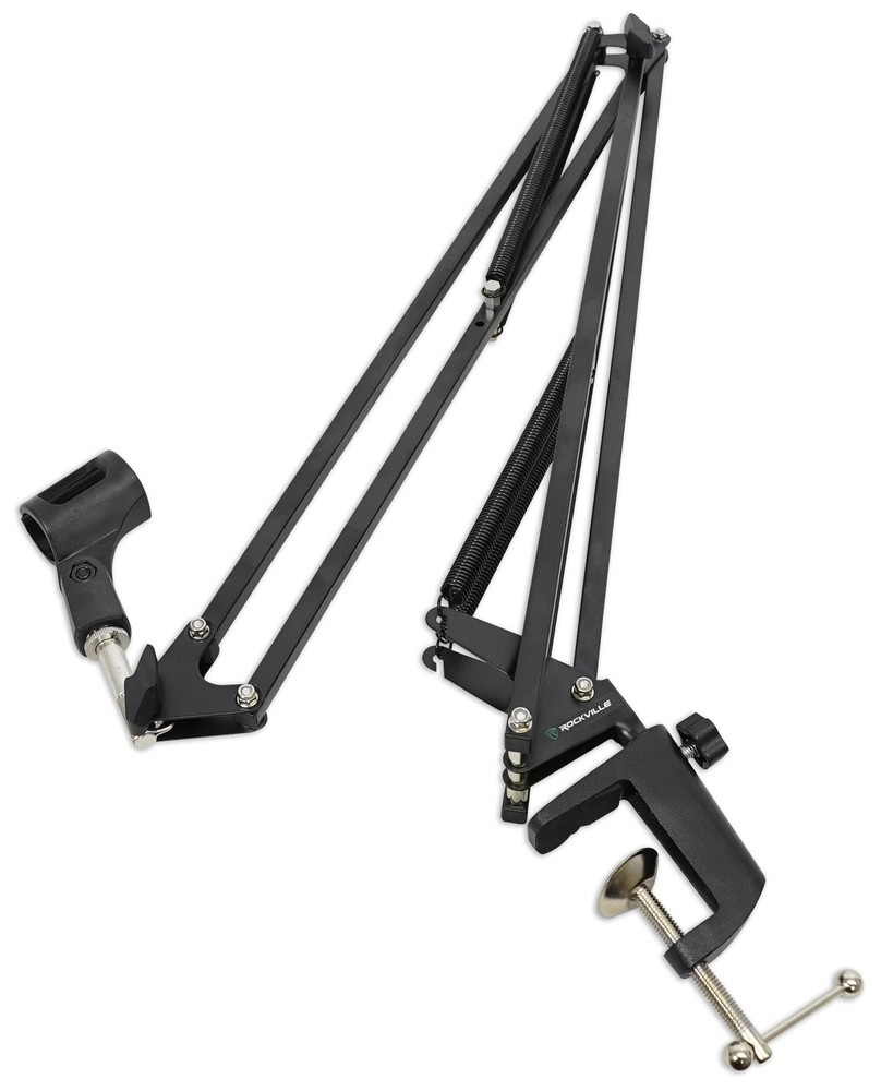 Audio Technica AT2050 Studio Condenser Recording Microphone Mic+Boom+Shield