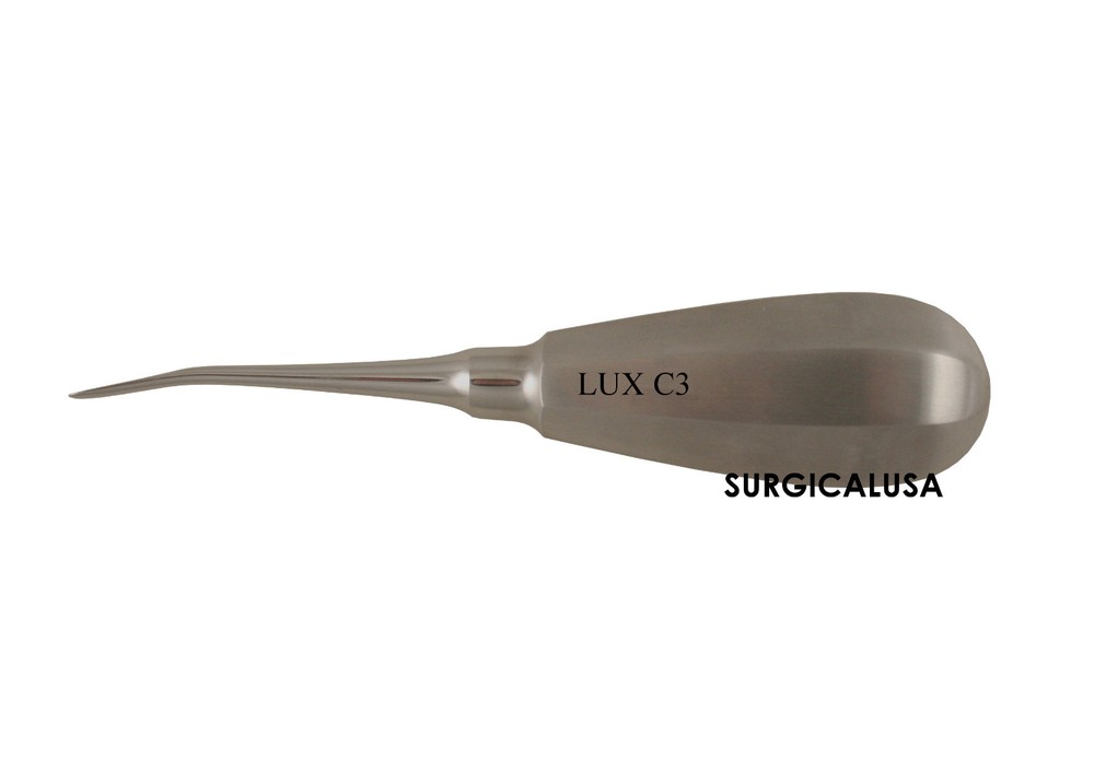 Luxating Elevators 3mm Curved Tip Dental Surgical Instruments Dentist Tools