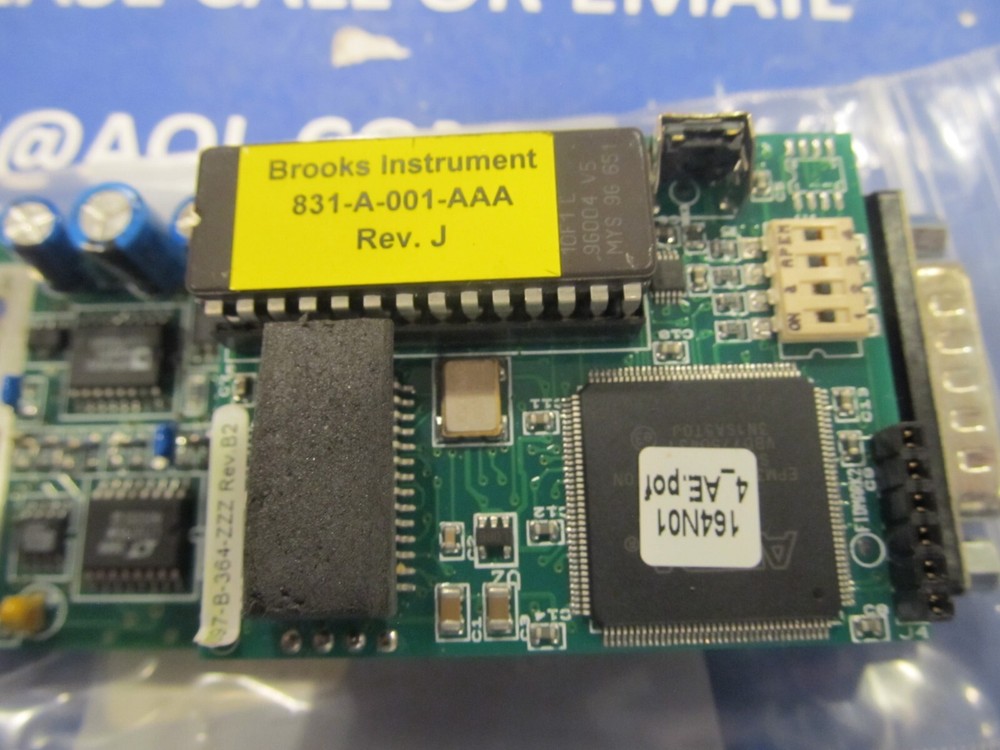 Brooks Instruments Flow Controller Communication Circuit Board 4-20mA 5850, 831A