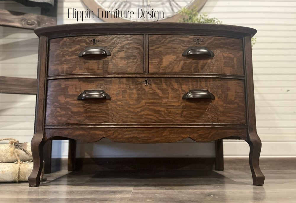 3" Winged Cup Pull Cocoa Bronze