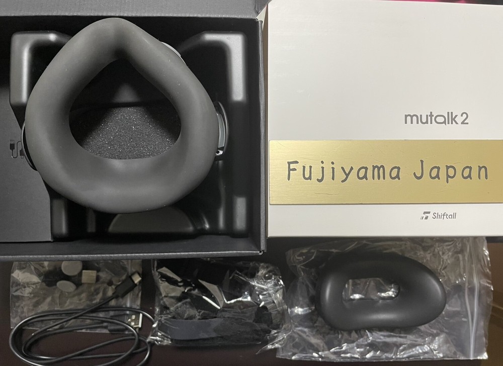 Shiftall Mutalk 2 Mutalk2 Voice Suppression Microphone Wireless Soundproof Used