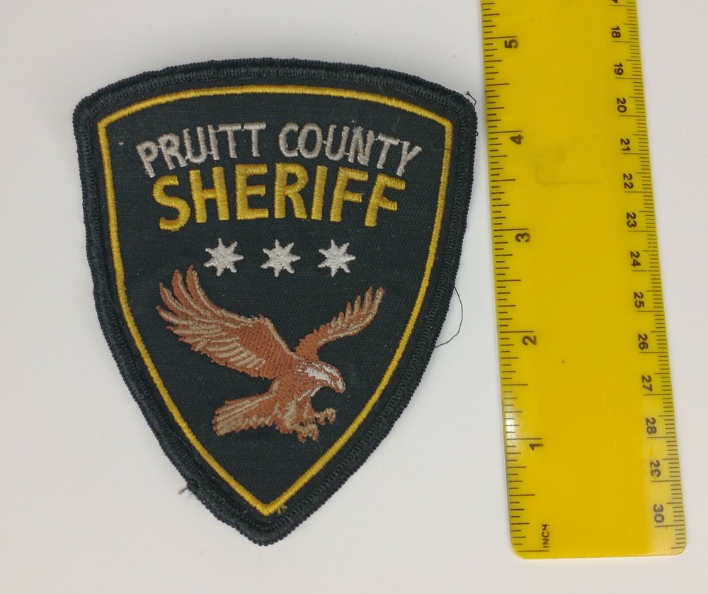 Siren: Pruitt County Sheriff Uniform Shoulder Patch
