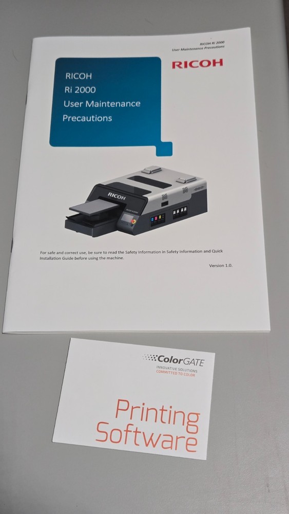 RICOH Ri 2000 Direct-to-Garment (DTG) Printer