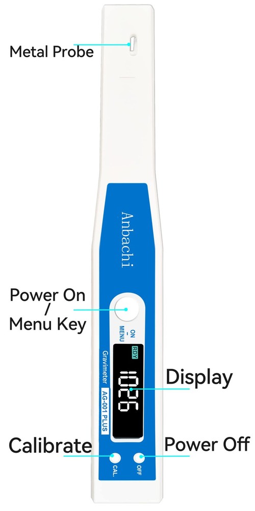 Saltwater Meter Salinity Meter Digital Water Tester Hydrometer Ideal for Hydr...