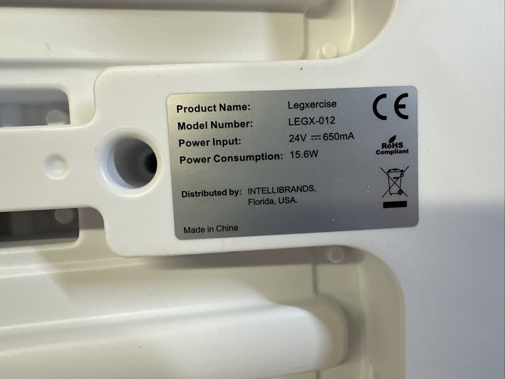 LegXercise Pro LEGX-012 Motorized Leg Activator Exercise Machine - No Remote