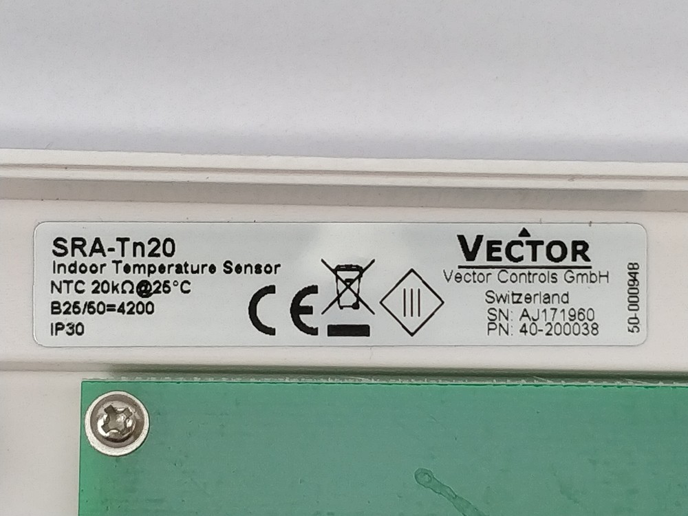 Vector SRA-Tn20 Indoor Temperature Sensor