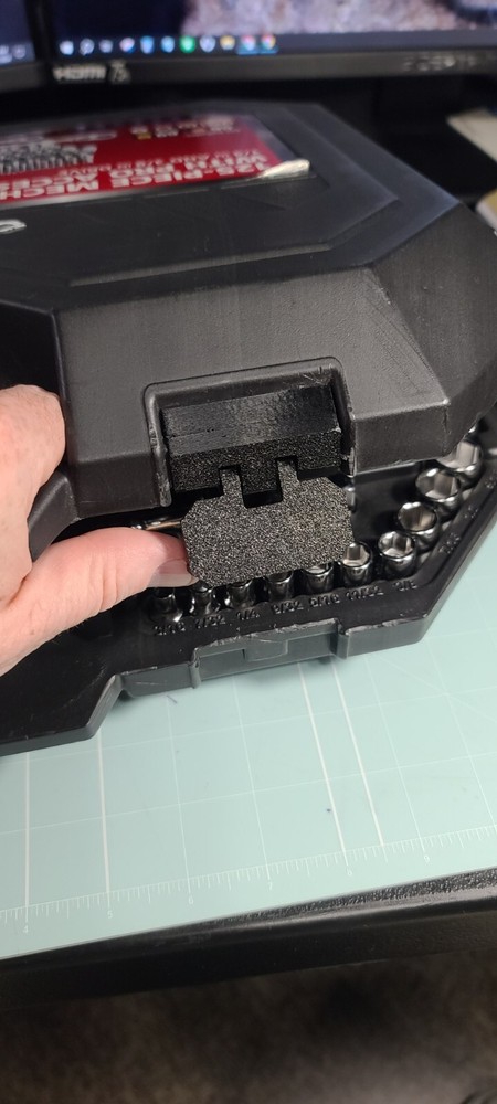 HUSKY toolbox Latch Replacement_Clamp_Lock_3D Printed Stronger Design