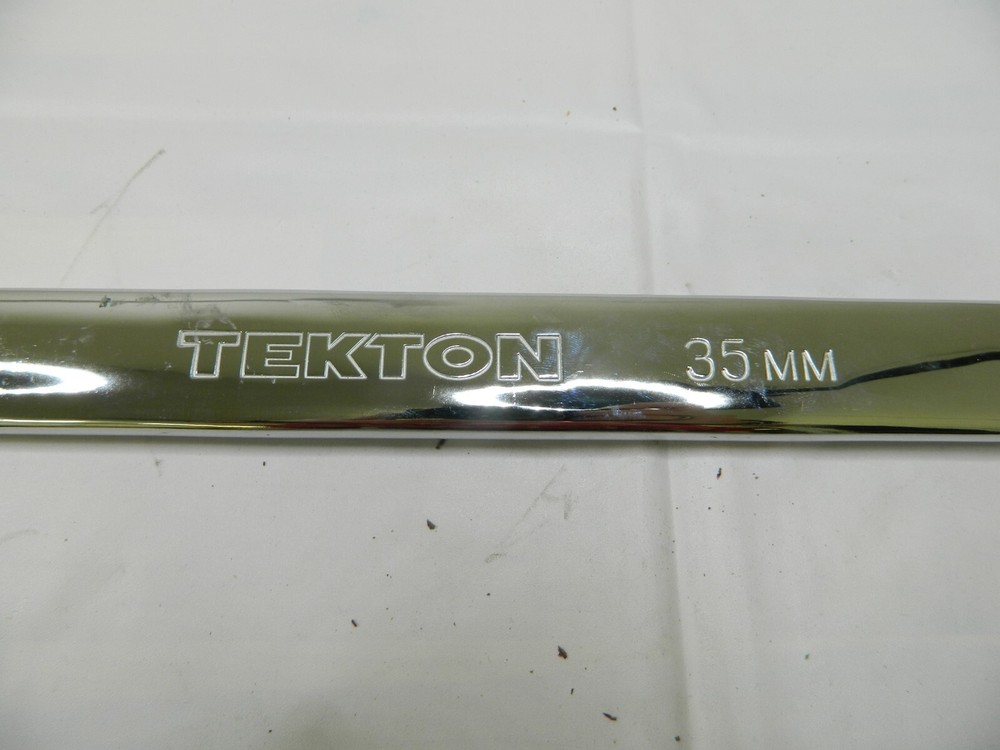 TEKTON Combination Wrench: Chrome, Chrome-Plated WCB24035