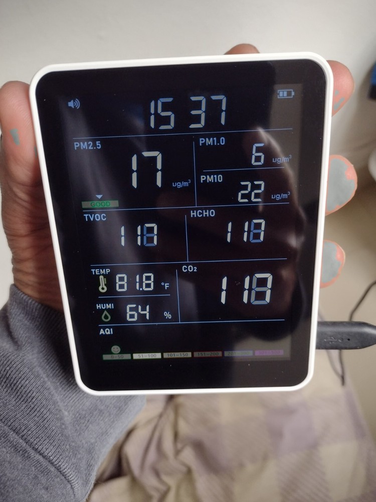 New 9 In 1 Air Quality Detector AK16