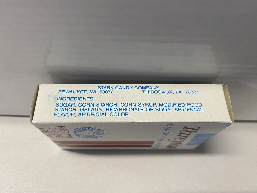 Vintage Tareyton King Size CANDY CIGARETTES Box Contents still inside