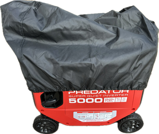 Fits Predator Generator 5 KV 5000 Watt Cover COLOR BLACK Custom Made NEW ITEM