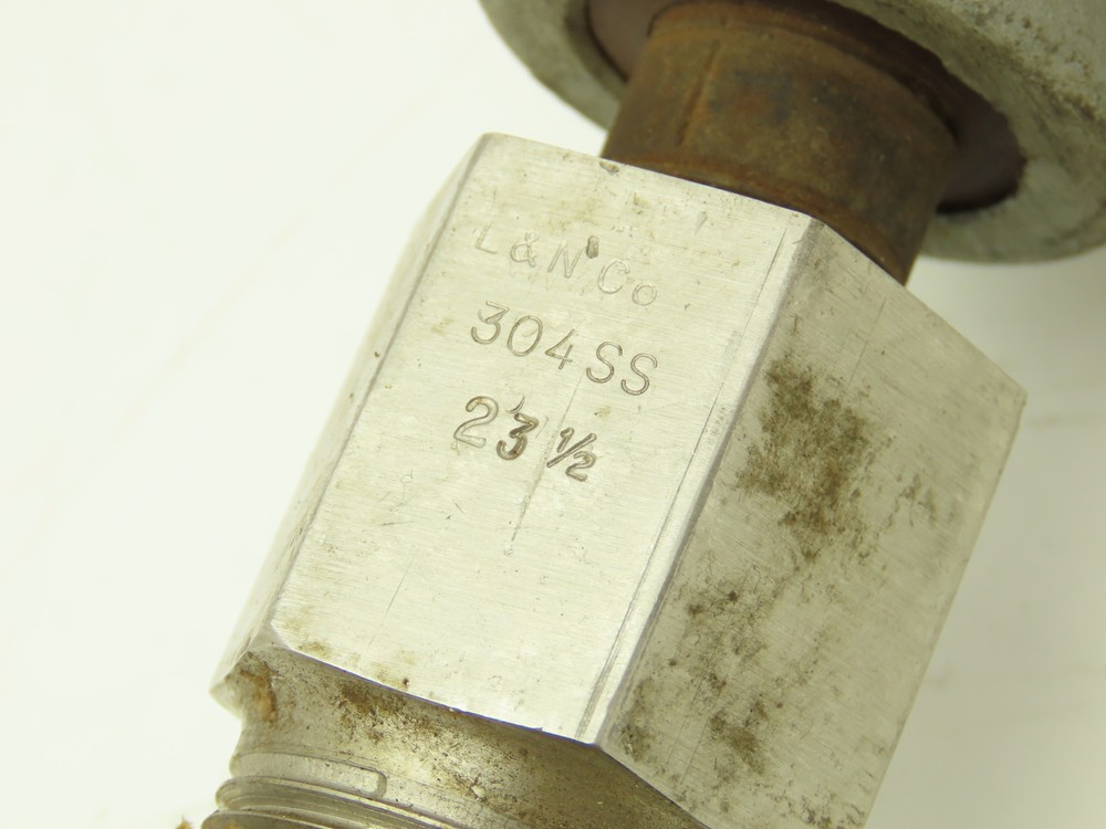 304SS Thermocouple Temperature Probe Sensor 23-1/2"