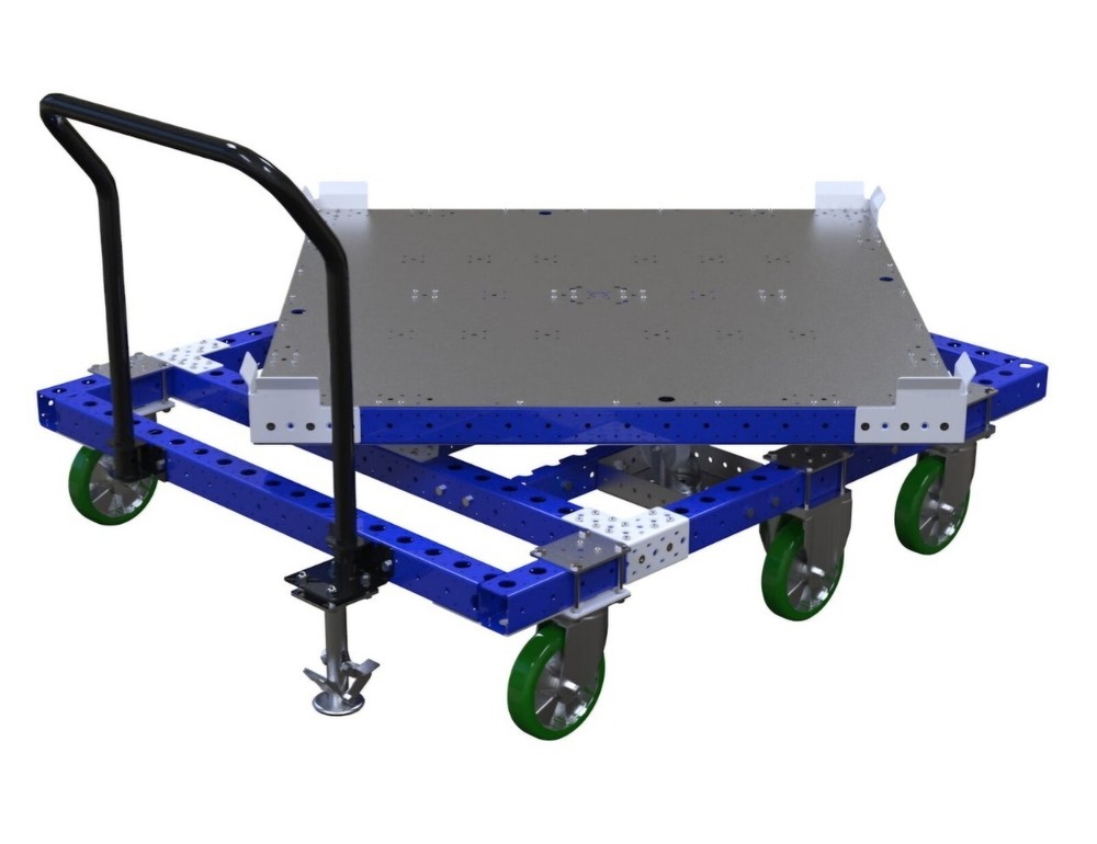 FlexQube Rotating Pallet Cart 2200lb Capacity