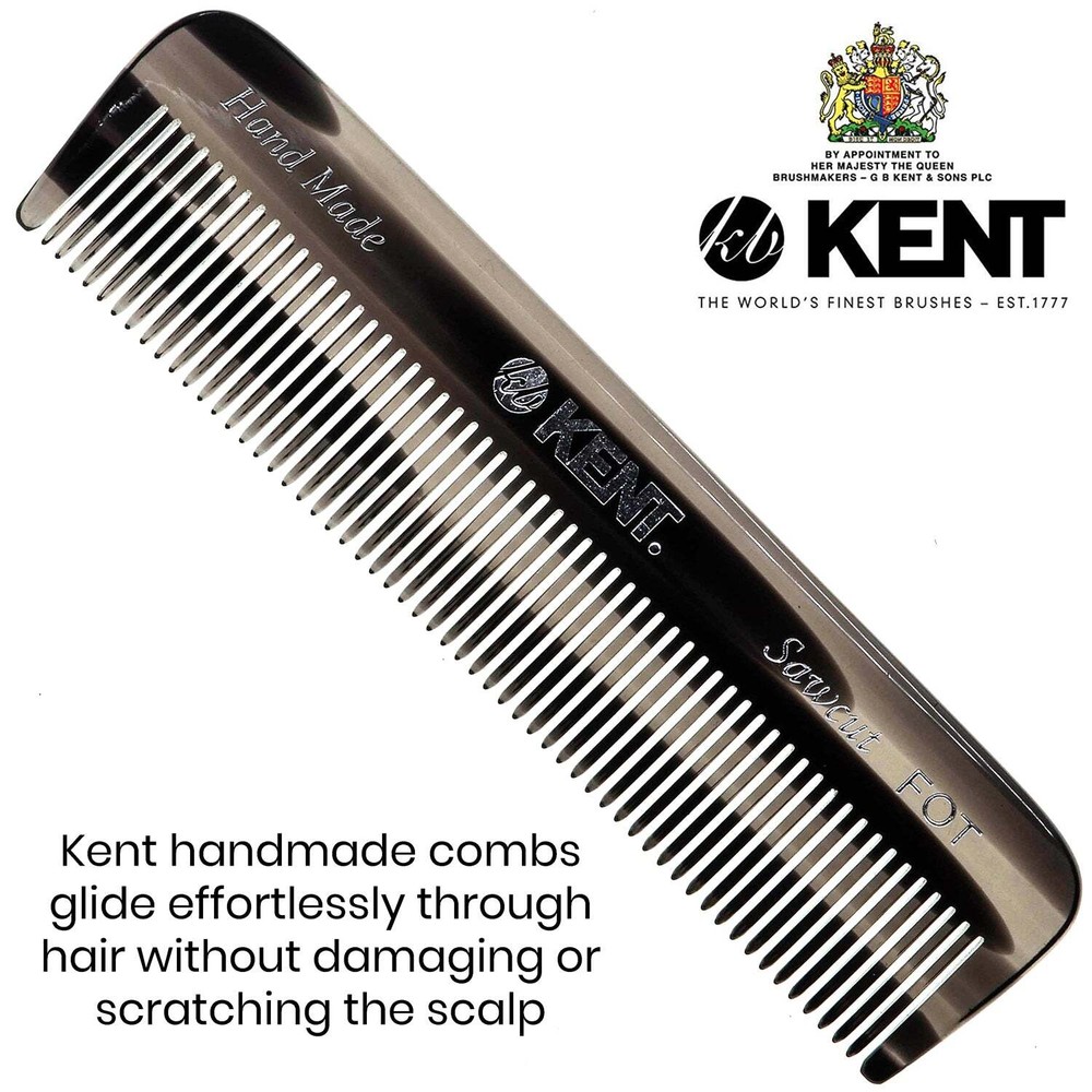 4.5" Handmade Fine Tooth Pocket Comb