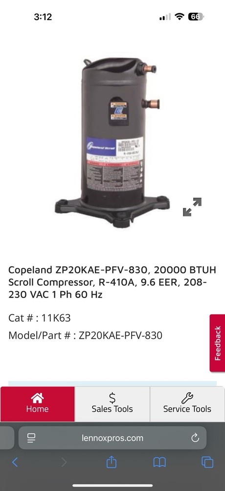 Copeland Compressor