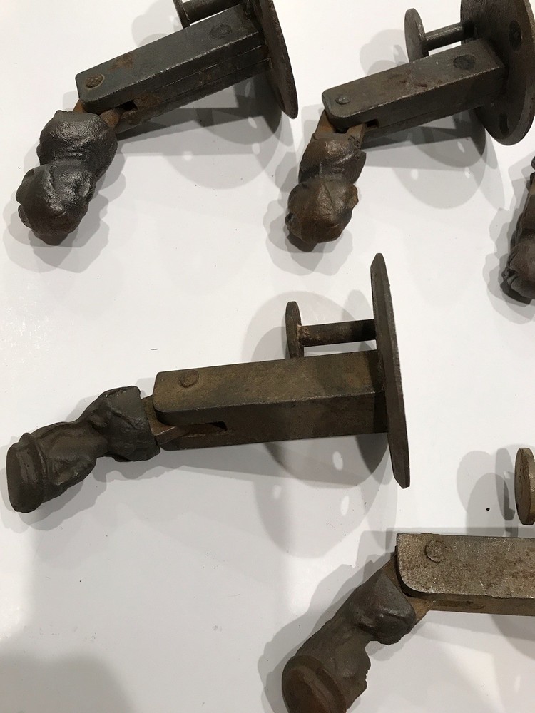 Antique Metal Shutter Stops