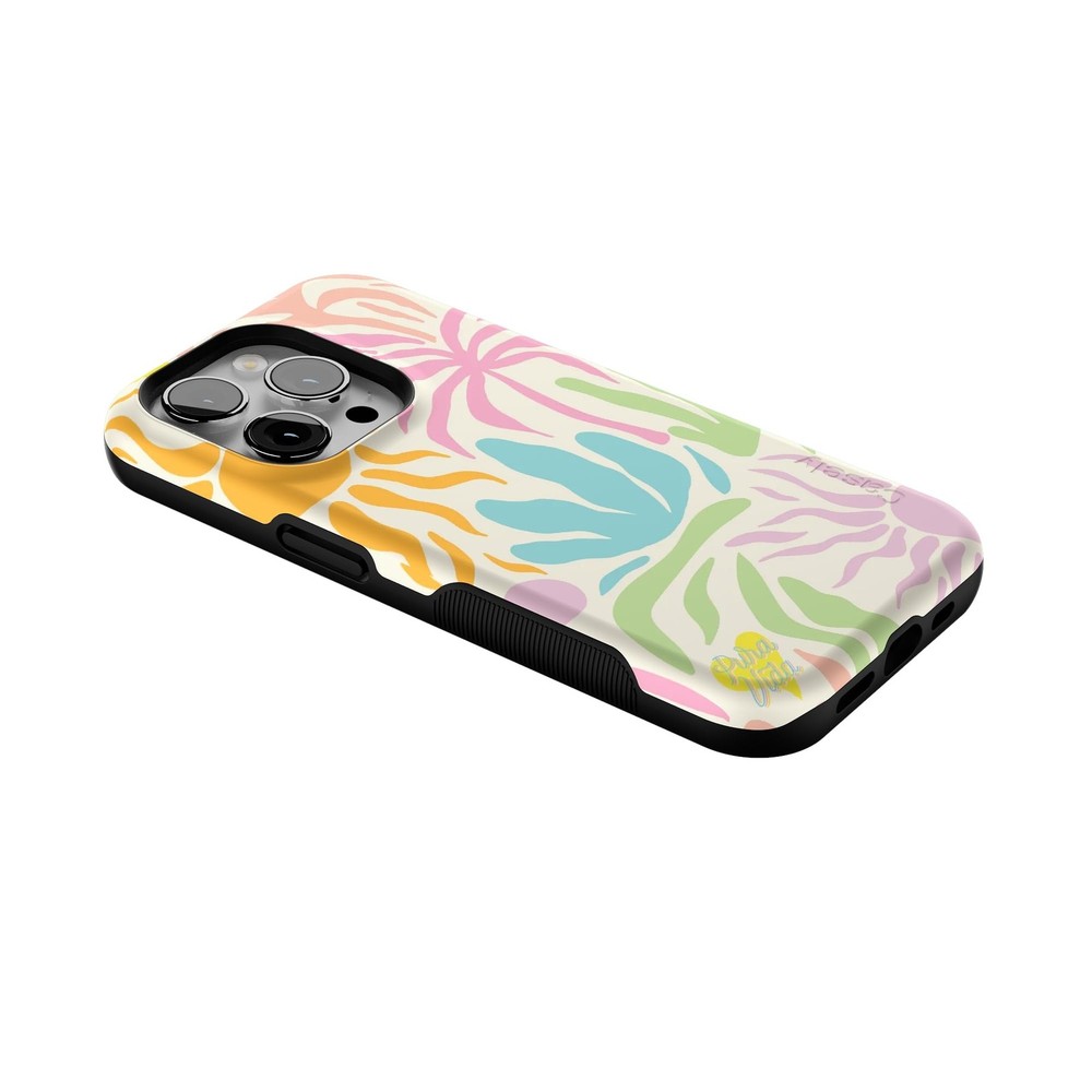 Casely iPhone 14 Pro Case | Pura Vida | Oasis | Bold Protective Design | Compati