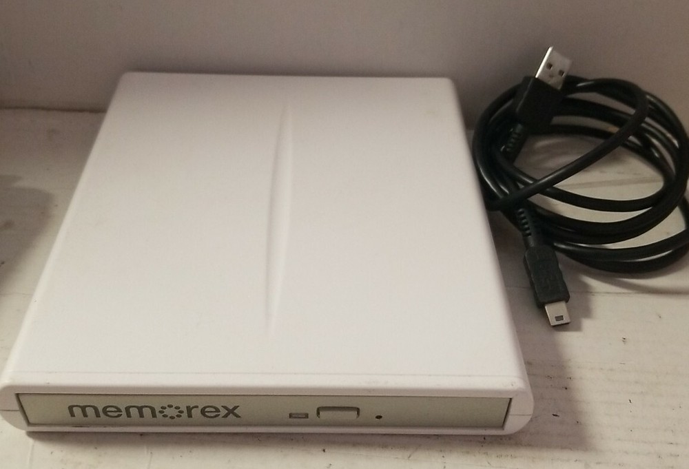 🌰 Memorex CD/DVD Writer 8x- External, as shown