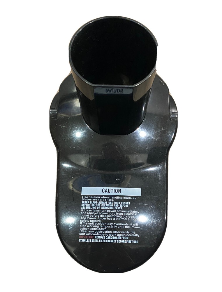 FUSION JUICER MT-1020-1 Replacement Part Main Lid Pulp Guard!