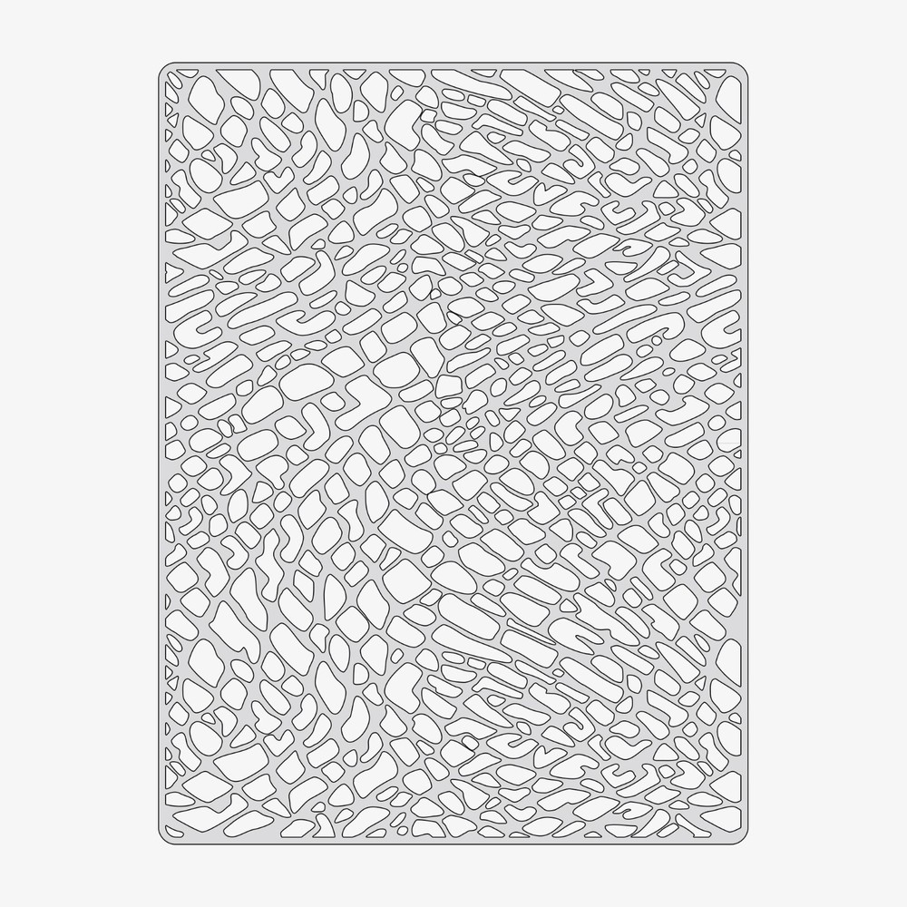 Elephant Skin - Reusable Airbrush Stencil Template