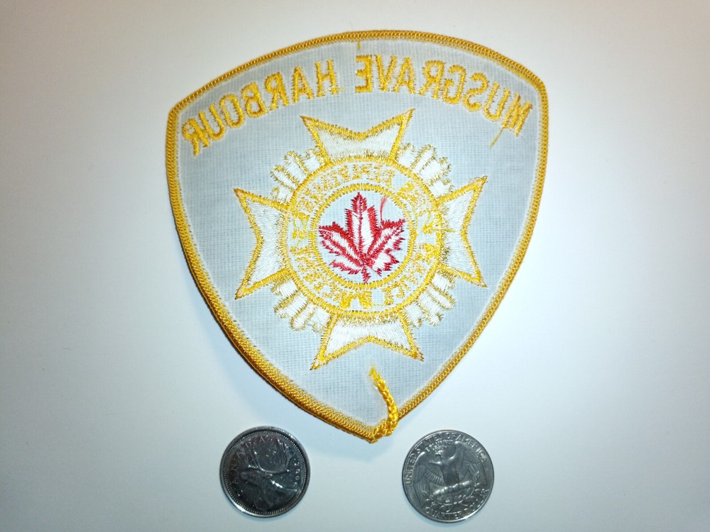 Musgrave Harbour Fire Department Patch Badge Crest