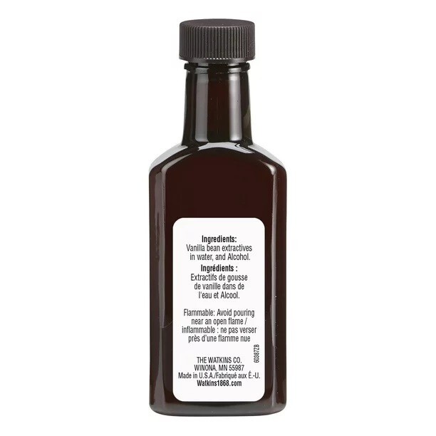 Watkins Pure Vanilla Extract 2 oz. (Liquid, Ambient, Plastic Container) MAY 2027
