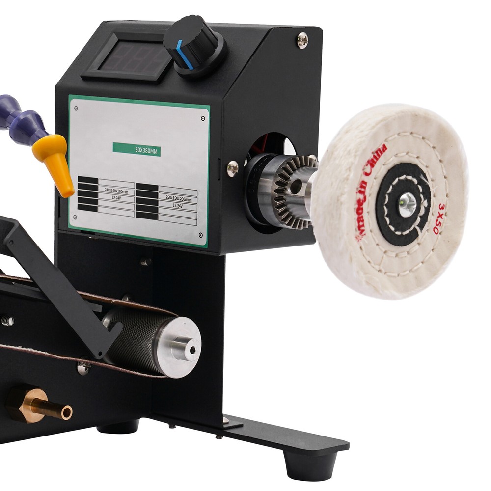 Desktop Mini Belt Sander Grinder Blade Sharpener Tool Table DIY Polishing Sander